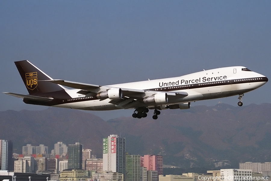 United Parcel Service Boeing 747-123(SF) (N675UP) | Photo 168803