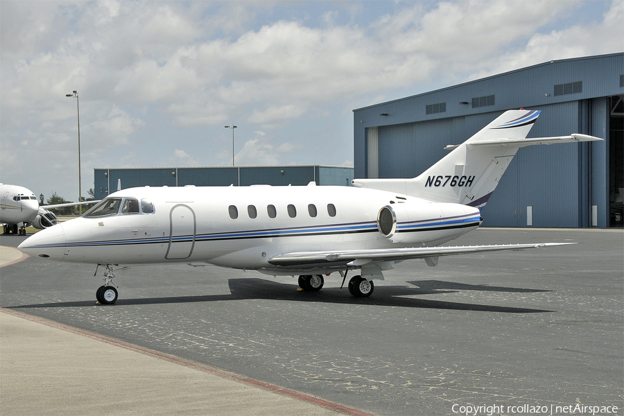 (Private) Raytheon Hawker 800XP (N676GH) | Photo 21067