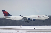 Delta Air Lines Boeing 747-451 (N676NW) at  Detroit - Metropolitan Wayne County, United States