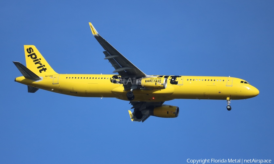 Spirit Airlines Airbus A321-231 (N679NK) | Photo 621802