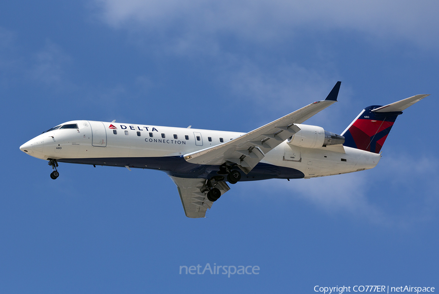 Delta Connection (ExpressJet Airlines) Bombardier CRJ-200ER (N680BR) | Photo 8480