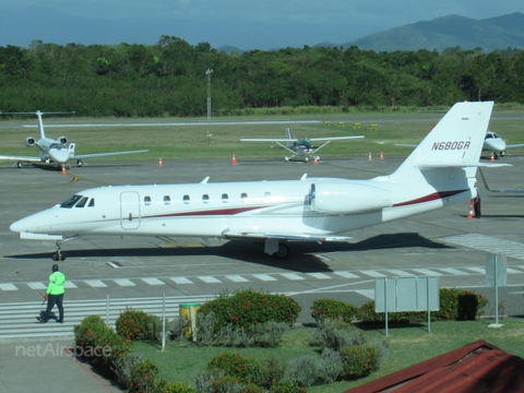 (Private) Cessna 680 Citation Sovereign (N680GR) at  Santo Domingo - La Isabela International, Dominican Republic