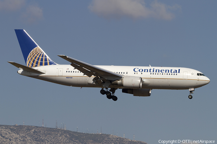 Continental Airlines Boeing 767-224(ER) (N68159) | Photo 315562