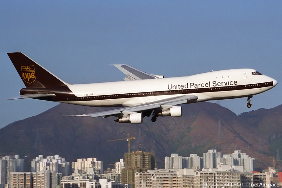 United Parcel Service Boeing 747-121F (N681UP) | Photo 163624