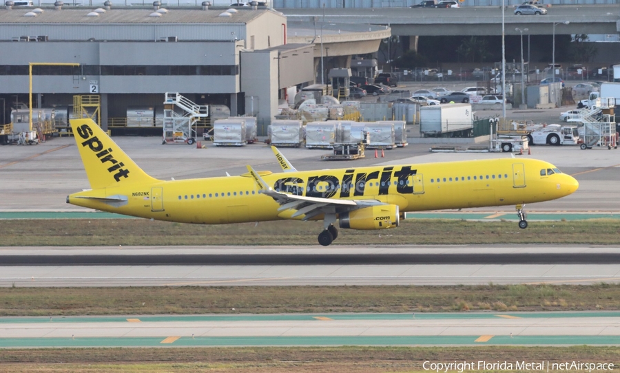 Spirit Airlines Airbus A321-231 (N682NK) | Photo 621899