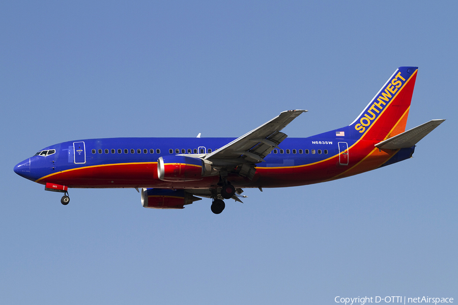 Southwest Airlines Boeing 737-3G7 (N683SW) | Photo 336889