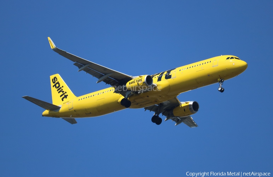 Spirit Airlines Airbus A321-231 (N685NK) | Photo 351246