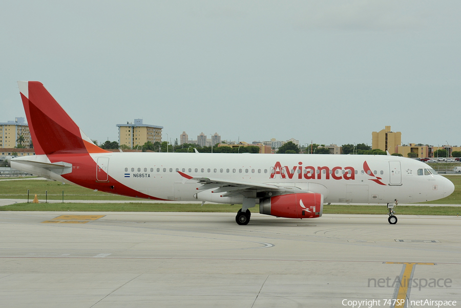 Avianca El Salvador Airbus A320-233 (N685TA) | Photo 76658