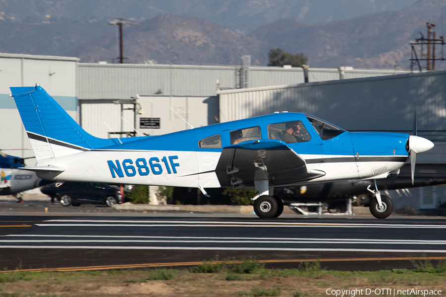 Clipper Aviation (USA) Piper PA-28-181 Archer II (N6861F) | Photo 541304