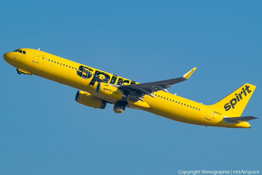 Spirit Airlines Airbus A321-231 (N686NK) | Photo 597889