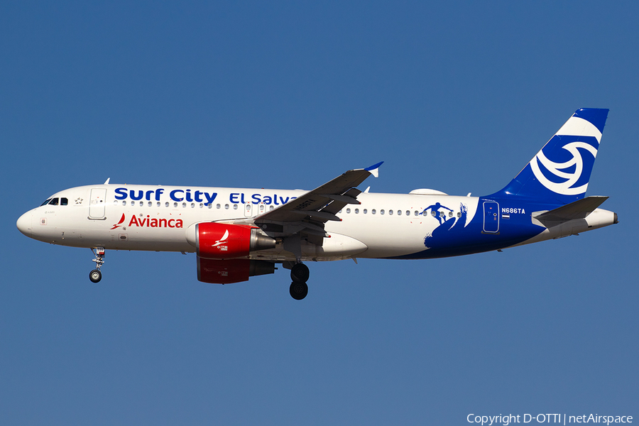 Avianca El Salvador Airbus A320-214 (N686TA) | Photo 564122