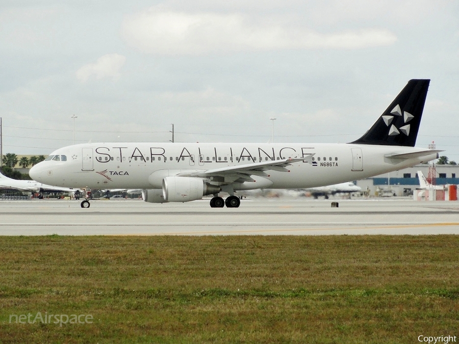 TACA International Airlines Airbus A320-214 (N686TA) | Photo 20650