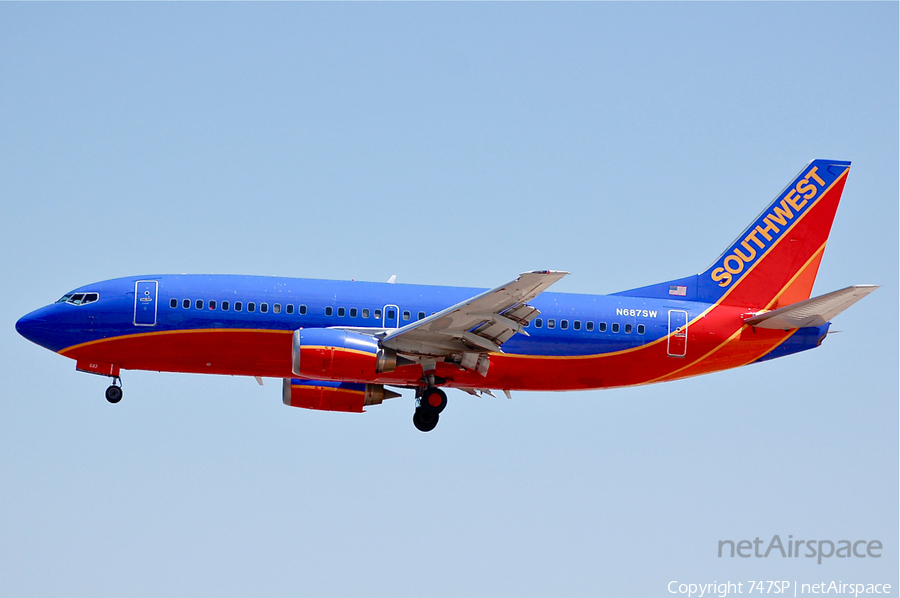 Southwest Airlines Boeing 737-3Q8 (N687SW) | Photo 44325