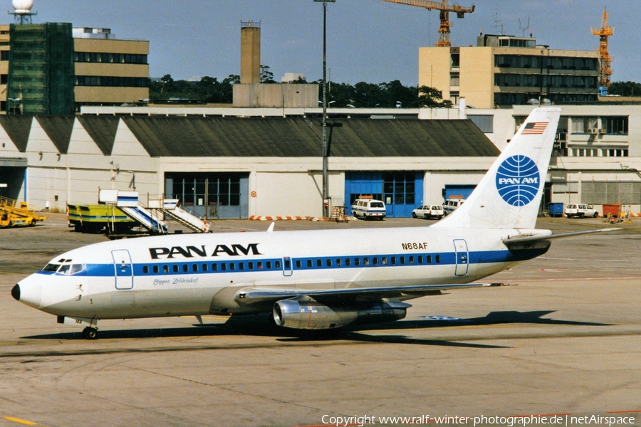 Pan Am - Pan American World Airways Boeing 737-222 (N68AF) | Photo 449289