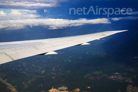 United Airlines Boeing 767-424(ER) (N69063) at  In Flight, United States