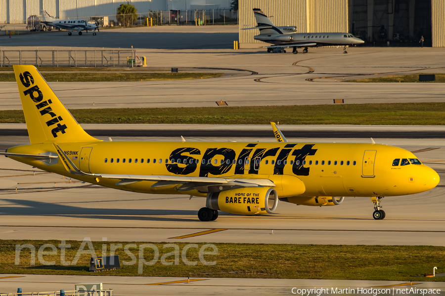 Spirit Airlines Airbus A320-232 (N691NK) | Photo 347037