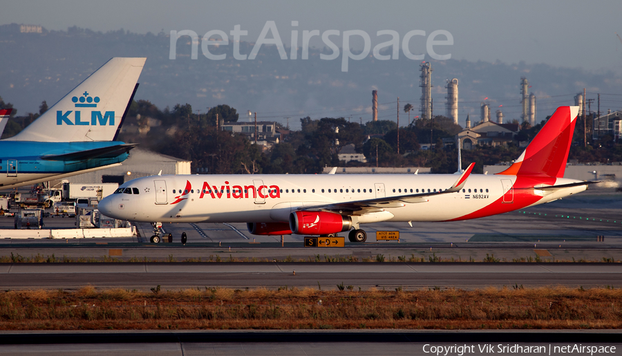 Avianca Airbus A321-231 (N692AV) | Photo 120243