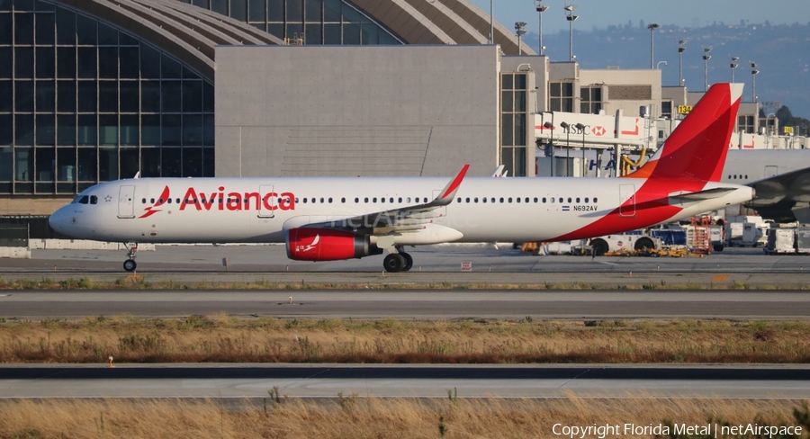 Avianca Airbus A321-231 (N692AV) | Photo 294977