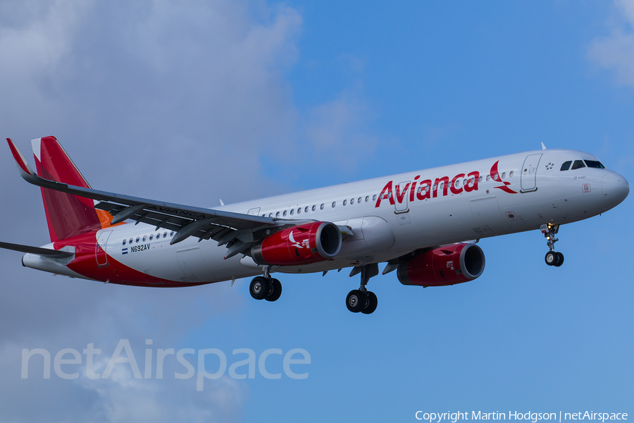 Avianca Airbus A321-231 (N692AV) | Photo 237935