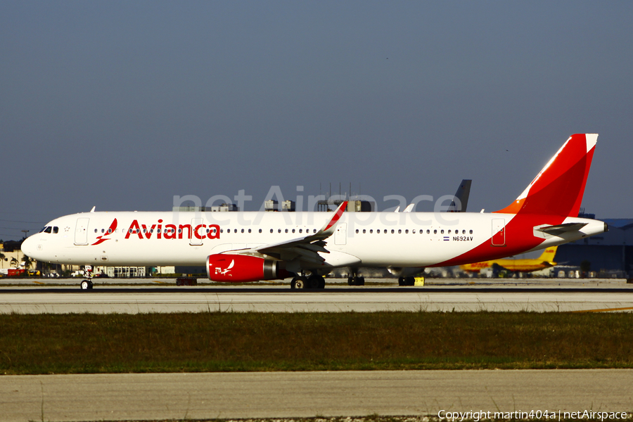Avianca Airbus A321-231 (N692AV) | Photo 46043