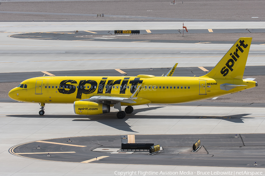 Spirit Airlines Airbus A320-232 (N692NK) | Photo 552333