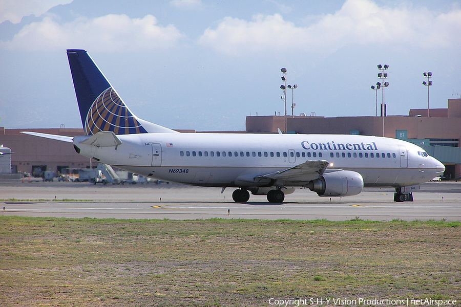 Continental Airlines Boeing 737-3T0 (N69348) | Photo 2915