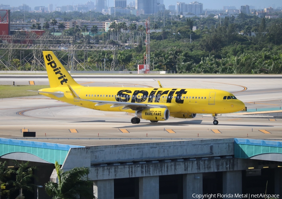 Spirit Airlines Airbus A320-232 (N693NK) | Photo 358109