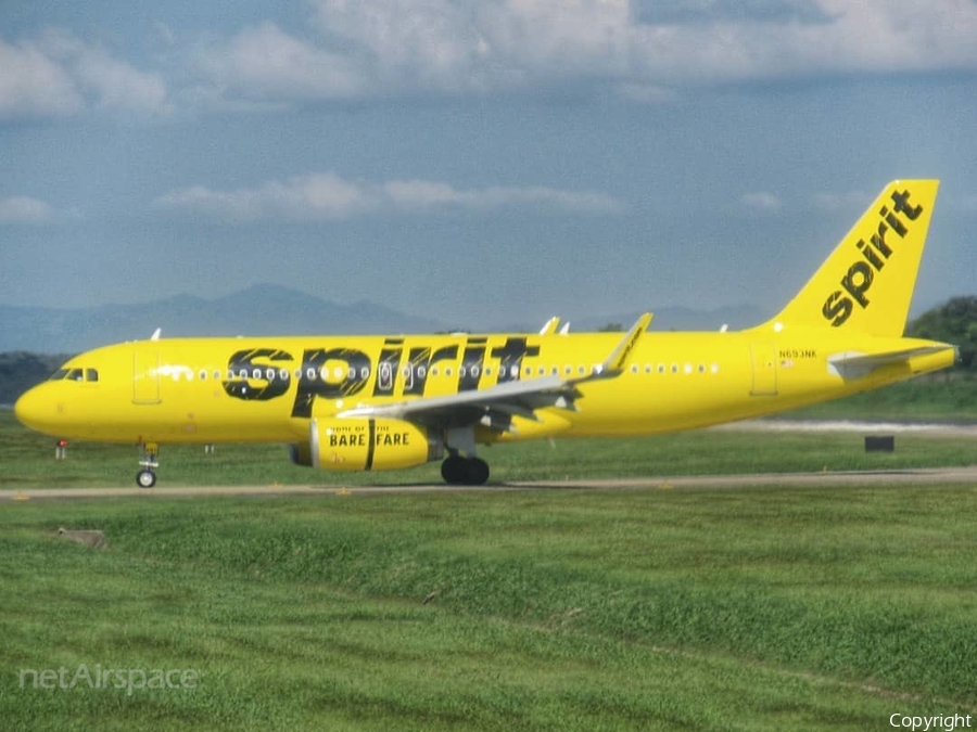 Spirit Airlines Airbus A320-232 (N693NK) | Photo 371714