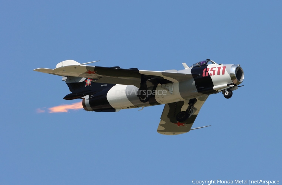Heavy Metal Jet Team PZL-Mielec Lim-6MR (MiG-17R) (N6953X) | Photo 678573