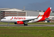 Avianca Airbus A319-132 (N695AV) at  Hamburg - Finkenwerder, Germany