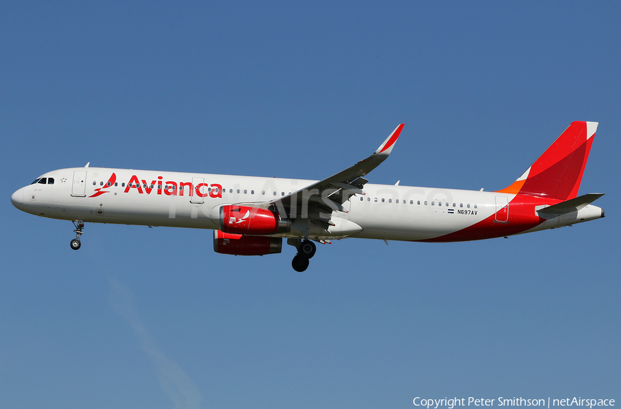 Avianca Airbus A321-231 (N697AV) | Photo 300968