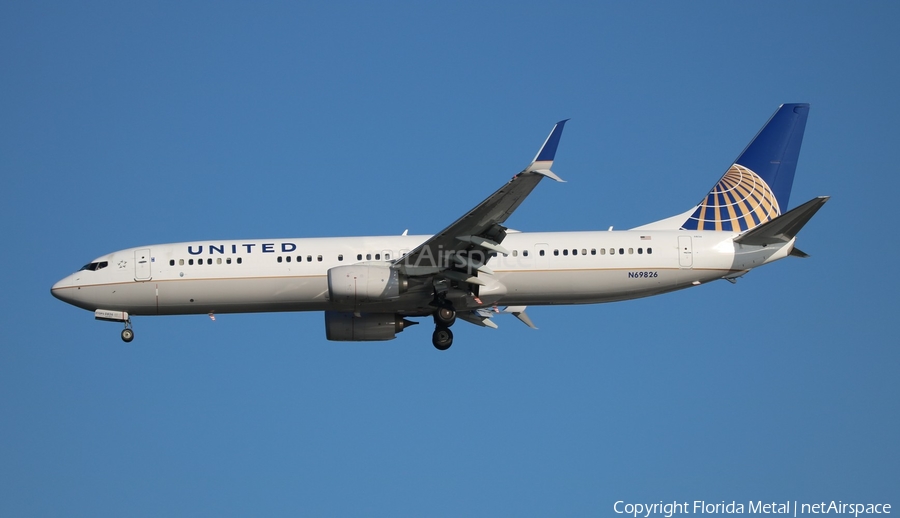 United Airlines Boeing 737-924(ER) (N69826) | Photo 405561