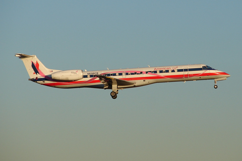 American Eagle Embraer ERJ-145LR (N698CB) at  Dallas/Ft. Worth - International, United States