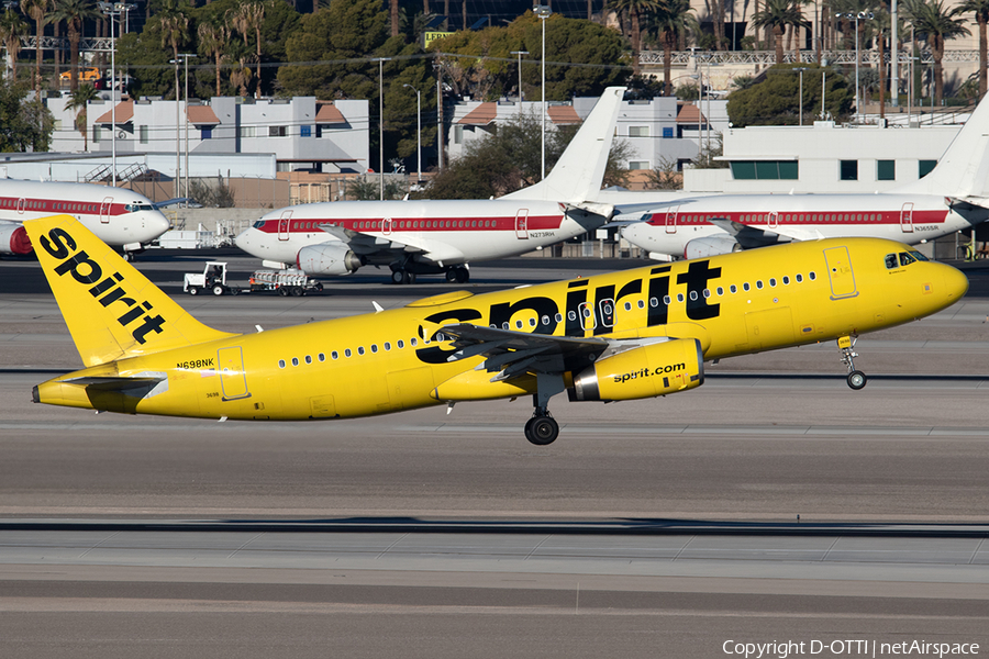 Spirit Airlines Airbus A320-232 (N698NK) | Photo 549722