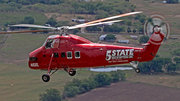 5 State Helicopters Sikorsky S-58ET (N6BL) at  In Flight, United States