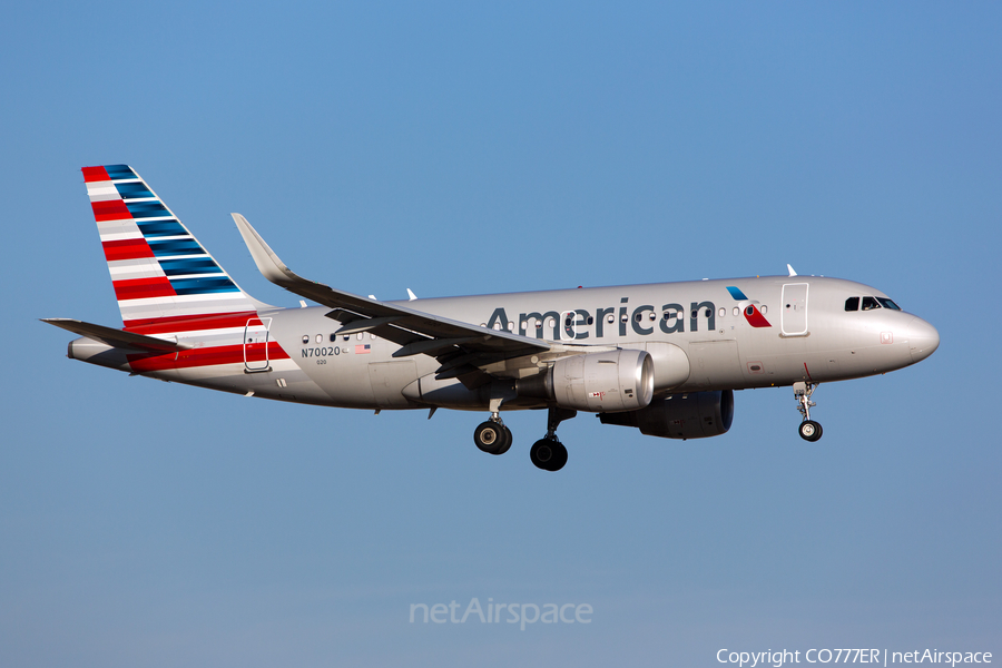 American Airlines Airbus A319-115 (N70020) | Photo 150956