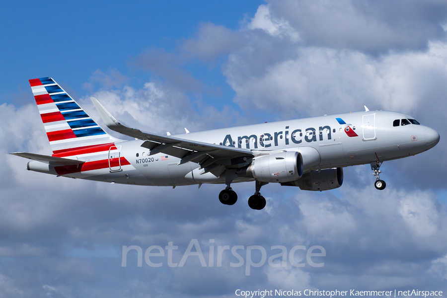 American Airlines Airbus A319-115 (N70020) | Photo 122241