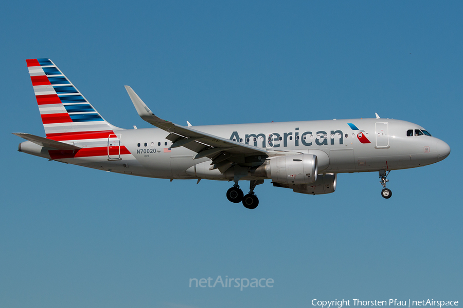 American Airlines Airbus A319-115 (N70020) | Photo 136670