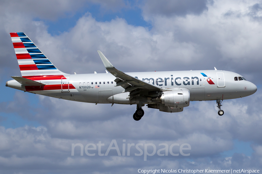 American Airlines Airbus A319-115 (N70020) | Photo 158818