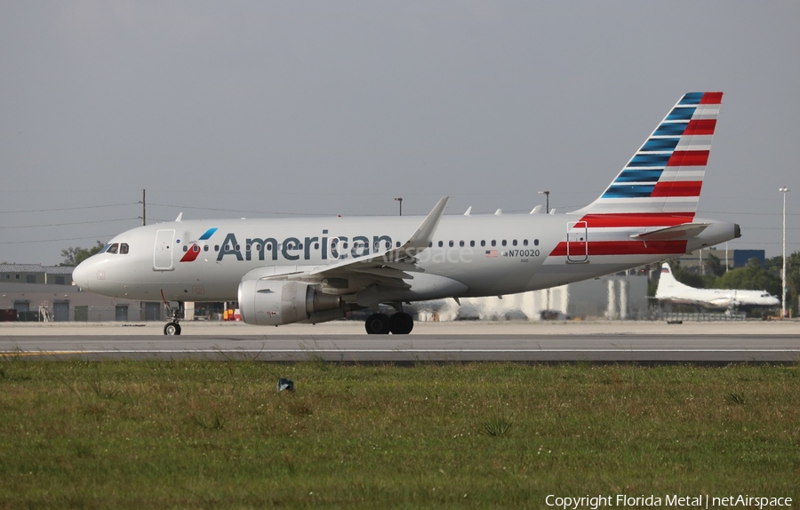 American Airlines Airbus A319-115 (N70020) | Photo 406641