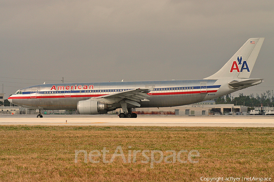 American Airlines Airbus A300B4-605R (N70073) | Photo 170375