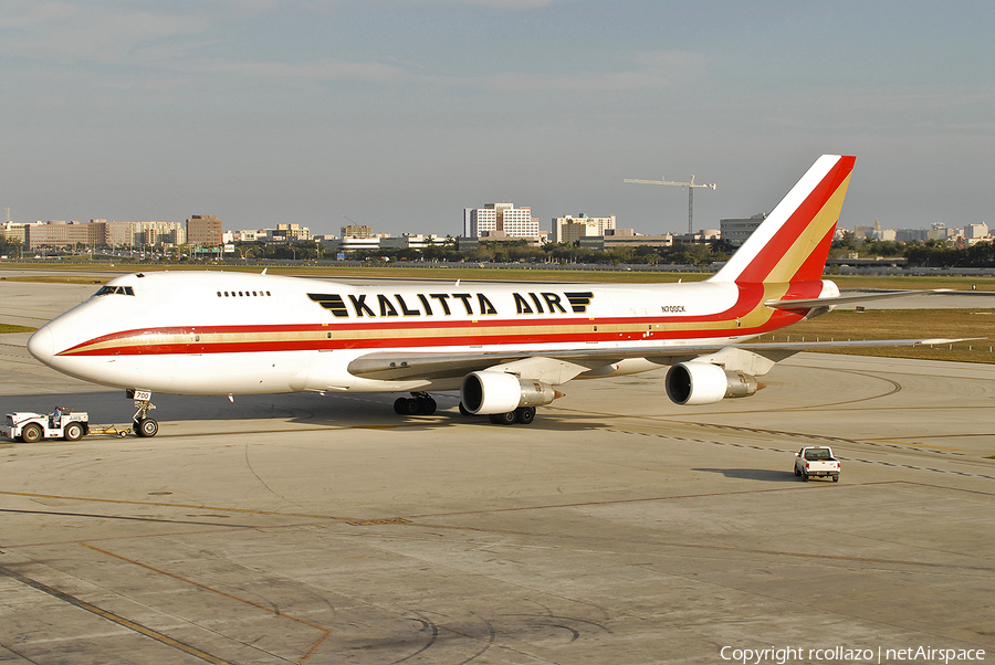 Kalitta Air Boeing 747-246F(SCD) (N700CK) | Photo 447880