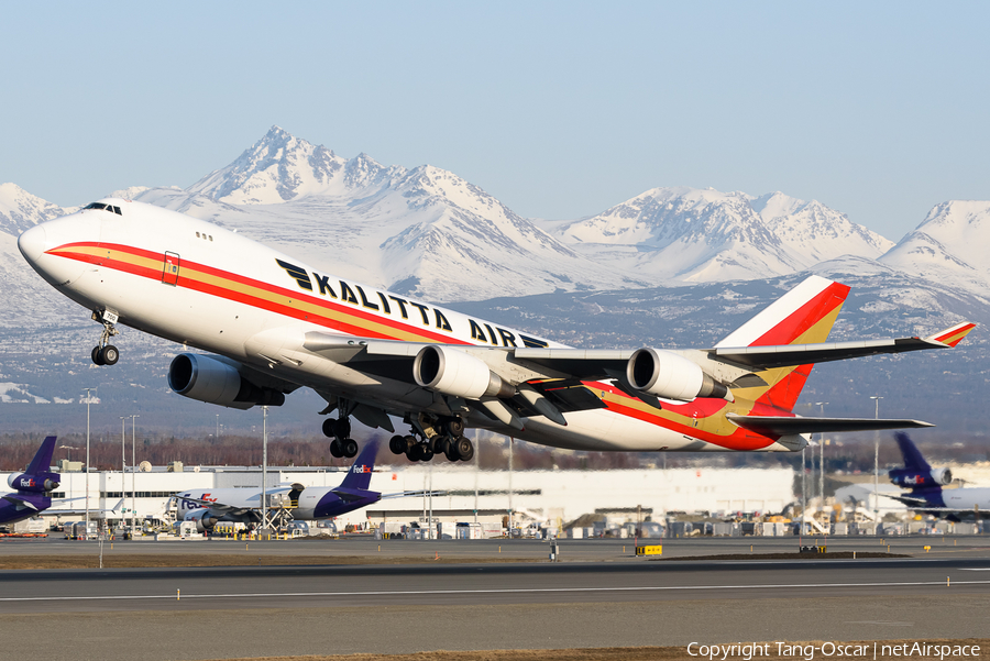 Kalitta Air Boeing 747-4R7F (N700CK) | Photo 503991