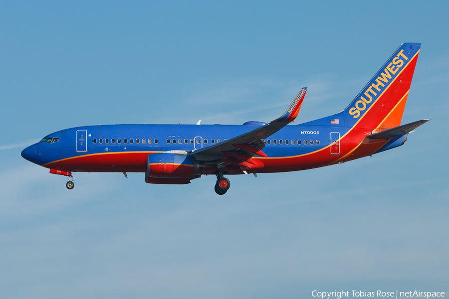 Southwest Airlines Boeing 737-7H4 (N700GS) | Photo 298745