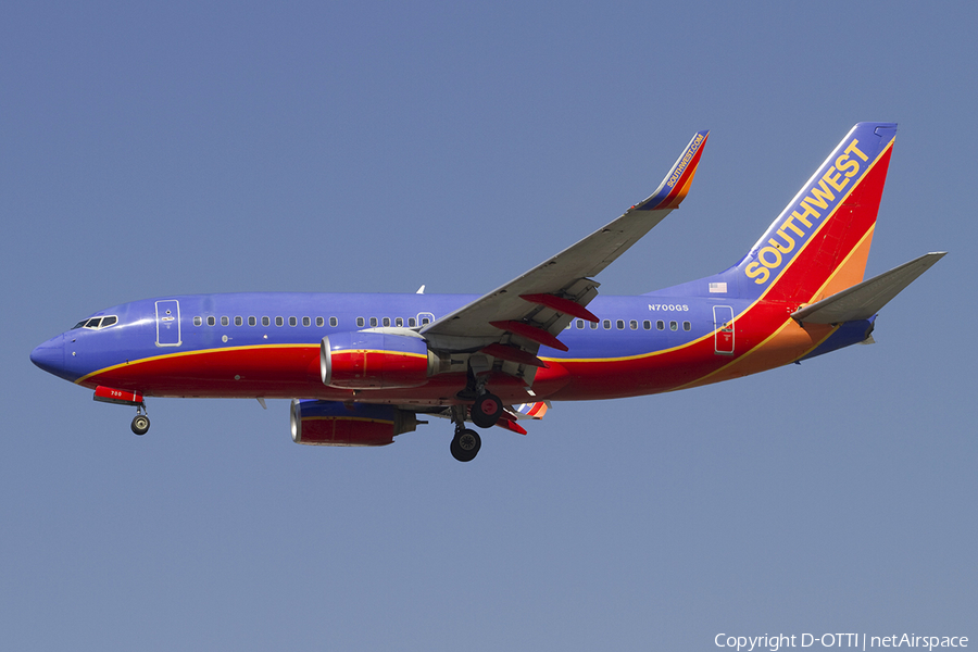 Southwest Airlines Boeing 737-7H4 (N700GS) | Photo 336861