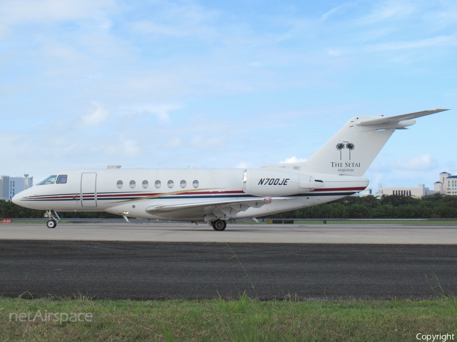 Talon Air Raytheon Hawker 4000 Horizon (N700JE) | Photo 484791