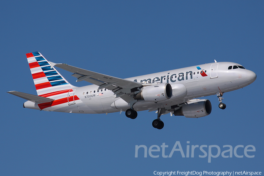 American Airlines Airbus A319-112 (N700UW) | Photo 38273