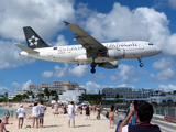 US Airways Airbus A319-112 (N700UW) at  Philipsburg - Princess Juliana International, Netherland Antilles