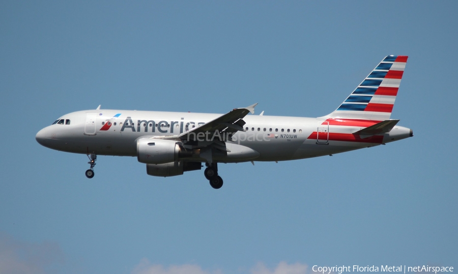 American Airlines Airbus A319-112 (N701UW) | Photo 622640