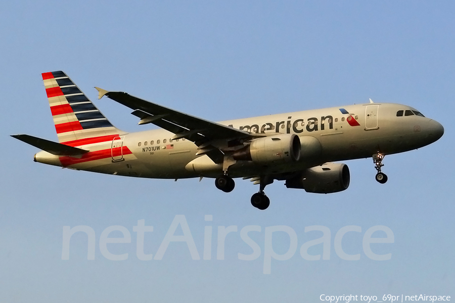 American Airlines Airbus A319-112 (N701UW) | Photo 68755
